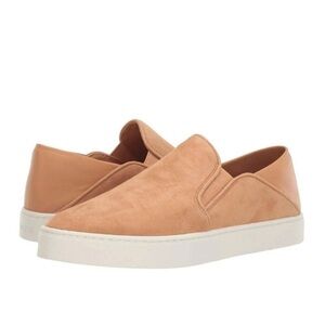 VINCE Garvey Slip-On Suede Sneaker in Camel